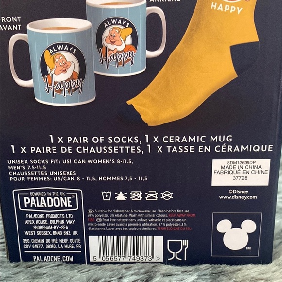 Disney Happy Mug & Socks Set - Picture 15 of 15